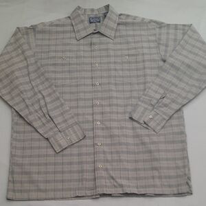 Vintage Boulevard's Gray Plaid Casual Shirt - Size 2XLT